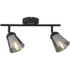 Image de pROJECTEUR 2LT, NOIR AVEC VERRE FUMÉ