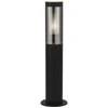 Image de Poteau d'extérieur Batton 450mm - noir et diffuseur fumé, IP44