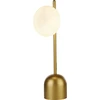 Image de Lampe de bureau contemporaine Ciottolo Acciaio Oro 1 Light G9