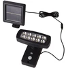 Image de Applique solaire LED - ABS noir et PC transparent