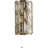 Image de Bijou 2Lt Wall Light -Antique Brass & Champagne Glass