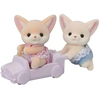 Image de Sylvanian Families 5697 Twin Desert Fox (renard du désert)