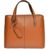 Image de Anna Luchini_Tote bag_AW25 AL 1876_COGNAC