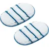 Image de 2 Patins en Microfibre pour Balais Vapeur BLACK+DECKER avec Gant Steamitt  FSHSMPA-XJ