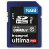 Image de Integral INSDH16G10-80U1 mémoire flash 16 Go SD UHS-I - Neuf