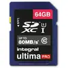 Image de Integral INSDX64G10-80U1 mémoire flash 64 Go SD UHS-I - Neuf