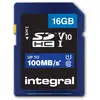 Image de Integral INSDH16G-100V10 mémoire flash 16 Go SD UHS-I - Neuf