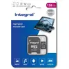 Image de Carte mémoire Micro SD avec adaptateur Integral High Speed - 128Go #1POURCENT