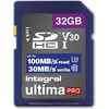 Image de Sdhc 32gb Cl10 V30 30mb - Integral