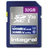 Image de Integral INSDH32G-100V30 mémoire flash 32 Go SD UHS-I - Neuf