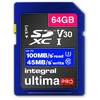 Image de Sdxc 64gb Cl10 V30 45mb - Integral