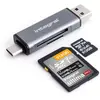 Image de Lecteur de Cartes USB-A/C 3.0 Integral (Gris) #1POURCENT