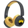 Image de OTL Technologies DC Comics Batman Gotham City Casques Avec fil &sans fil Arceau Musique USB Type-C Bluetooth Jaune, Noir - Neuf