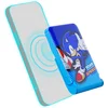 Image de Powerbank magnétique Otl 5000 Mah, Usb-C 15W, Sonic The Hedgehog avec support (Bleu)