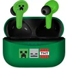 Image de MINECRAFT Casque Vert Intra-Auriculaire TWS