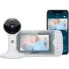Image de Motorola Nursery Babyphone VM64 - 4,3" WiFi Video Baby Monitor with Camera - Smartphone App, Magnetic Holder, Long range, 2-Way Audio, Digital Zoom, Room Temperature, Berceuses, Night Vision