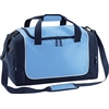 Image de Sac de sport Quadra Teamwear Locker, 30 l BC795 (taille unique) (Ciel/Bleu foncé/Blanc)