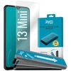 Image de JAYM - Verre de Protection Premium pour Apple iPhone 13 Mini - Plat 2.5D - Garanti à Vie Renforcé 9H Ultra Résistant Qualitée supérieure Asahi - Applicateur sur Mesure Inclus - Neuf