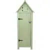 Image de Armoire de jardin en bois - Vert