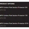 Image de Matrix Fishing Mtx Carbon 9/10 Mini Extension Pour Canne à Polir Argent Argent One Size