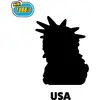 Image de Figurka PVC Travel Tubbz Mini USA 5 cm - oficjalny produkt ma