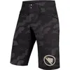 Image de Short Endura SingleTrack II E8102 - hommes, ample, non doublé, noir camouflage - Taille L