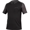 Image de T-shirt Endura GV500 Foyle T E5084 - homme, manches courtes, noir - Taille XL