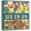 Image de Jeu de société SIX EN UN - COFFRET 6 JEUX - Professor Puzzle Jeu de société - WI-PP8003