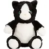Image de Mumbles MM060 | Mini-lapin, lion, girafe, licorne et hibou Print Me - Couleur : Cat Black-White - Taille : One Size