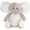 Image de Mumbles MM060 | Mini-lapin, lion, girafe, licorne et hibou Print Me - Couleur : Elephant Grey - Taille : One Size