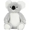 Image de Mumbles MM060 | Mini-lapin, lion, girafe, licorne et hibou Print Me - Couleur : Koala Bear Grey - Taille : One Size