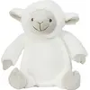 Image de Mumbles MM060 | Mini-lapin, lion, girafe, licorne et hibou Print Me - Couleur : Lamb Cream - Taille : One Size