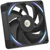 Image de Ventilateur boîtier NZXT F120X 120 mm PWM Noir avec éclairage RGB - Neuf