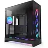Image de NZXT H9 Flow RGB+ (2025) Midi Tower avec fenêtre noir