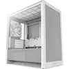 Image de NZXT H3 Flow (2025) All White Midi Tower mATX Gaming Gehäuse weiß mit Glasfenster