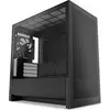 Image de NZXT H3 Flow (2025) All Black Midi Tower mATX Gaming Gehäuse schwarz mit Glasfenster
