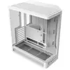Image de Boîtier gaming NZXT H6 2026, tour moyen avec excellent flux d'air, couleur blanche, avec fenêtre en verre - Format Midi/Mini-tour - Compatible ATX