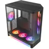 Image de Boîtier gaming NZXT H6 RGB+ 2026, tour centrale, excellent flux d'air, couleur noire, fenêtre en verre - Format midi/mini-tour - Compatible ATX