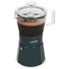 Image de Machine à espresso, 6 tasses, 0,29 L, inox, verre, vert - La Cafetière | Verona