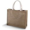 Image de Kimood Sac de plage en jute pour femme (2 pièces/paquet) RW6670 (taille unique) (Cappuccino)
