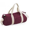 Image de Bagbase sac marin / sac de voyage, 20 litres (2 pièces/paquet) BC4425 (taille unique) (Bourgogne/off blanc)