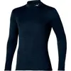 Image de Mizuno Mid Weight High Neck Baselayer à manches longues Bleu M Hommes Bleu M