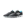 Image de Chaussures de football Umbro Tocco III Pro FG pour homme, noir et bleu clair, taille 44