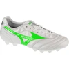 Image de Mizuno Morelia II Japan FG P1GA250137, Chaussures de football, Unisexe, Blanc, Taille : 46