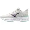 Image de MIZUNO WAVE SERENE 2 (W) / Blanc neige/Violet foncé/Vert glacier / 41,0/7,5