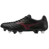 Image de Chaussures de football Mizuno Monarcida Neo III Pro Mix pour hommes, noires et rouges, taille 44