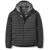 Image de Veste de randonnée en duvet pour homme Rab Microlight Windstopper Hoody, noire, taille M