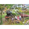 Image de House of Puzzles Puzzle Full Steam Ahead 1000 Teile Zug Motiv