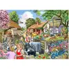 Image de Maison des Puzzles Puzzle A la porte de la ferme 500 XL Teile Landschaft