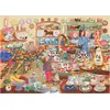 Image de Maison des Puzzles Casse-tête Les taureaux dans un magasin de porcelaine - 1000 Teile Karton
